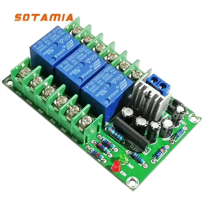 Home Cinema Sound System - SOTAMIA 600W 2.1 앰프 스피커 보호