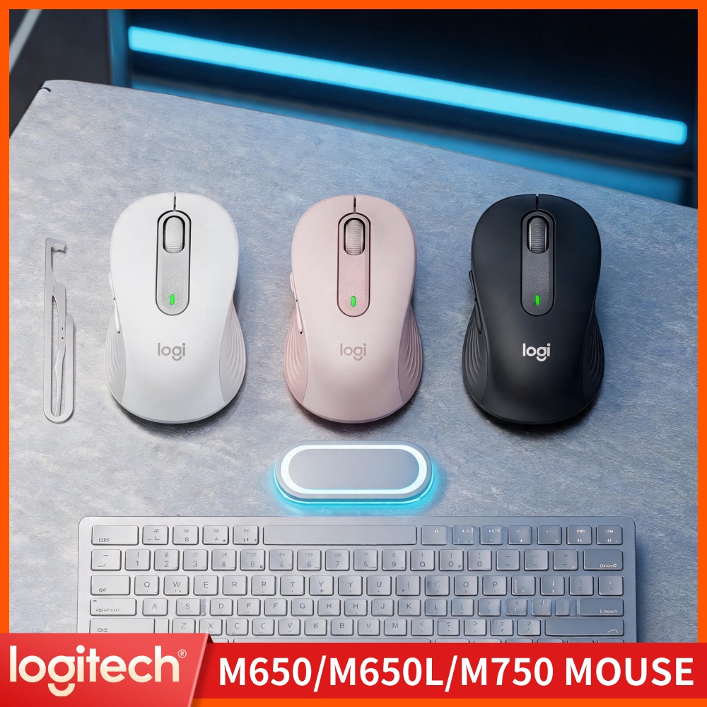 Logitech Home Cinema - 로지텍 M650 인체공학적 무선 마우스 듀얼