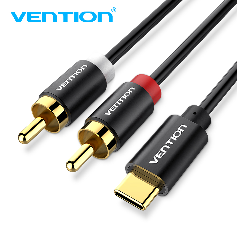Home Cinema Sound System - USB C RCA 오디오 케이블 유형-C