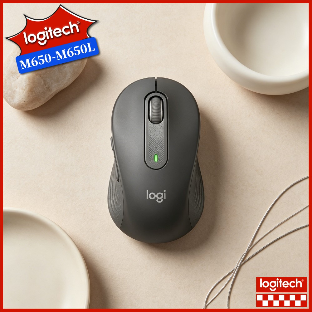 Logitech Home Cinema - 로지텍 M650 무선 인체공학적 마우스 엄지
