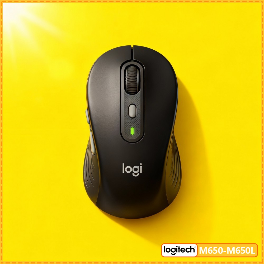 Logitech Home Cinema - 로지텍 M650/M650L 시그니처 마우스 - 무선,