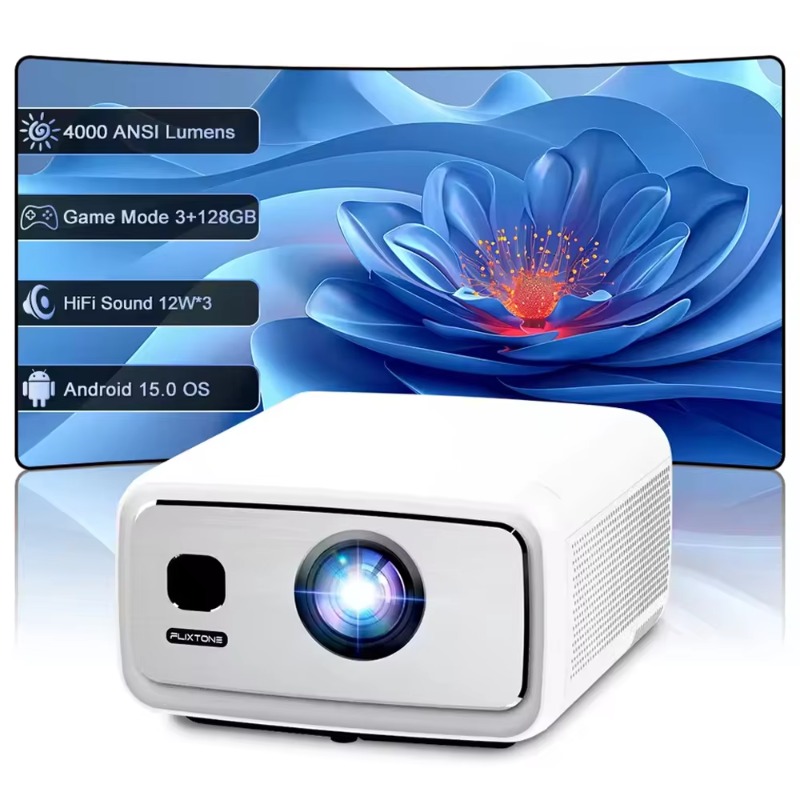 Home Cinema Mini - D10S 프로젝터 4K V660 칩 3+128G