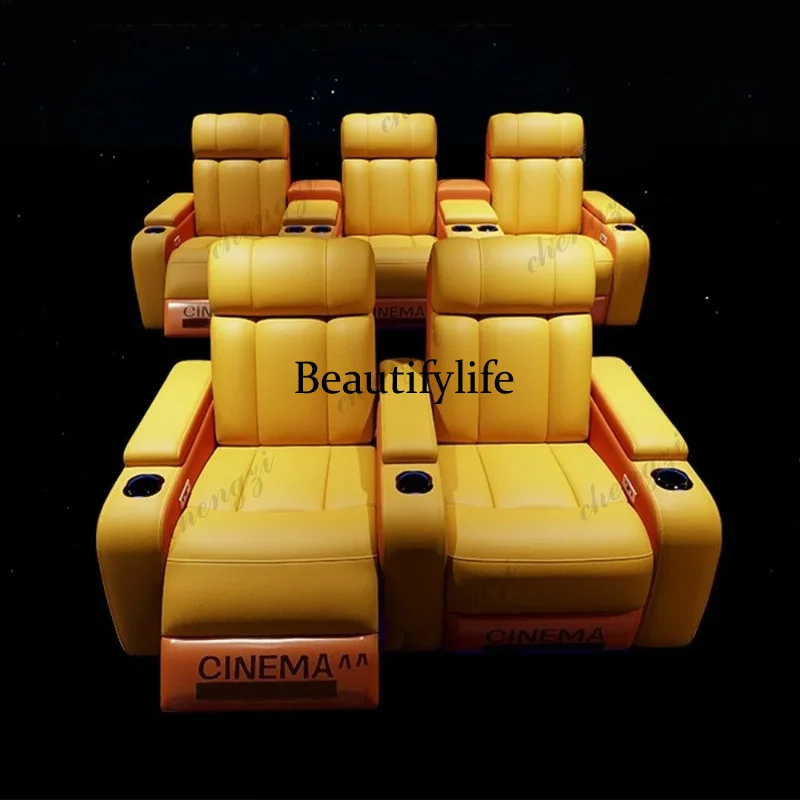 01A 고급 천연 가죽 전동 리클라이너 시네마 의자 ( - Home Cinema Recliner Chairs 리뷰 및 가격
