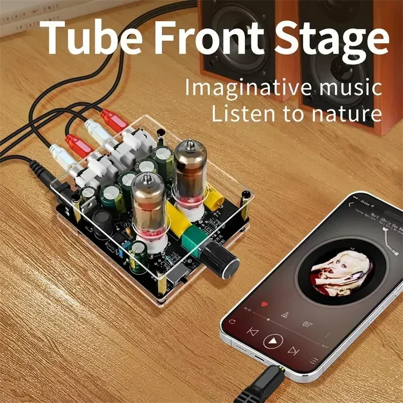 업그레이드된 6K4 튜브 프리앰프 앰프 하이파이 튜브  - Home Cinema Sound System 리뷰 및 가격
