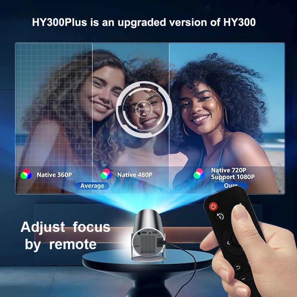 디통 HY300 플러스 HD 휴대용 프로젝터 4K 프로 - Home Cinema Mini 리뷰 및 가격