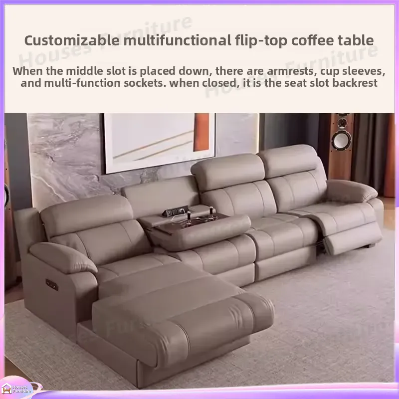 모던 리클라이너 소파 1등급 소가죽 조절 가능한 시네마 - Home Cinema Recliner Chairs 리뷰 및 가격