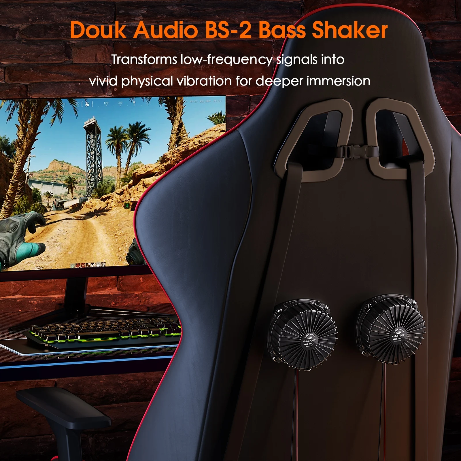 Douk Audio BS-2 30W 4Ω 게임용 의자용 - Home Cinema Recliner Chairs 리뷰 및 가격