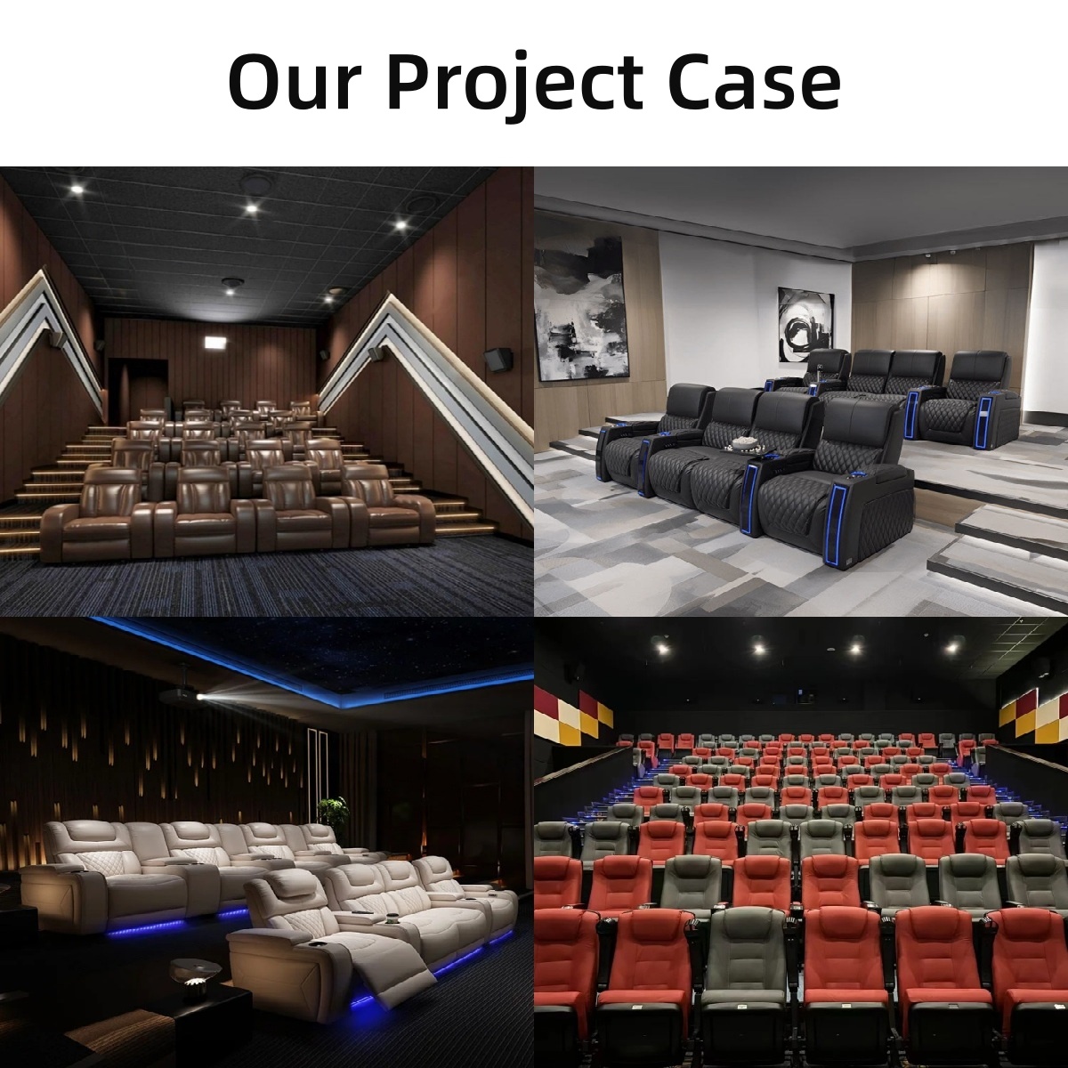 시네마 소파 홈시어터 리클라이너 가죽 시어터 의자, 영 - Home Cinema Recliner Chairs 리뷰 및 가격