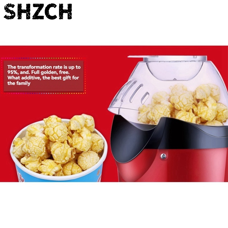 1200W 핫 에어 팝콘 기계 자동 팝콘 기계 가정용  - Popcorn Machine Home 리뷰 및 가격