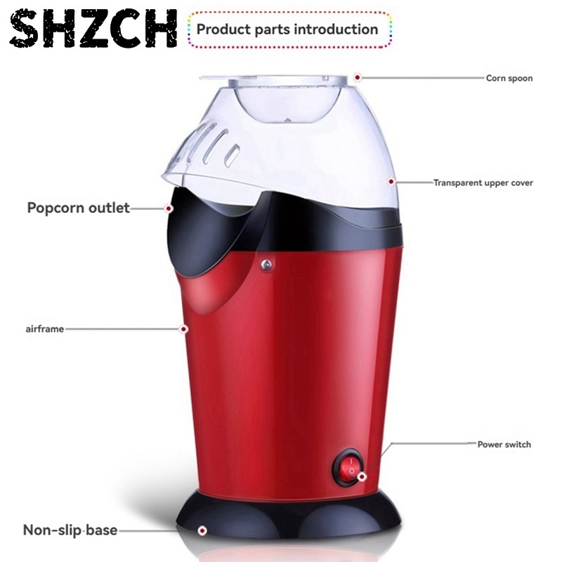 1200W 핫 에어 팝콘 기계 자동 팝콘 기계 가정용  - Popcorn Machine Home 리뷰 및 가격