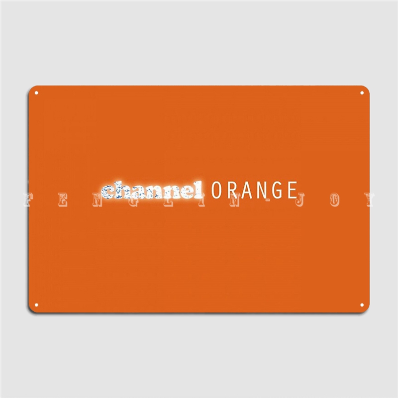 채널 오렌지 금속 사인 클럽, 집, 재미있는 플라크,  - Home.Cinema Orange 리뷰 및 가격