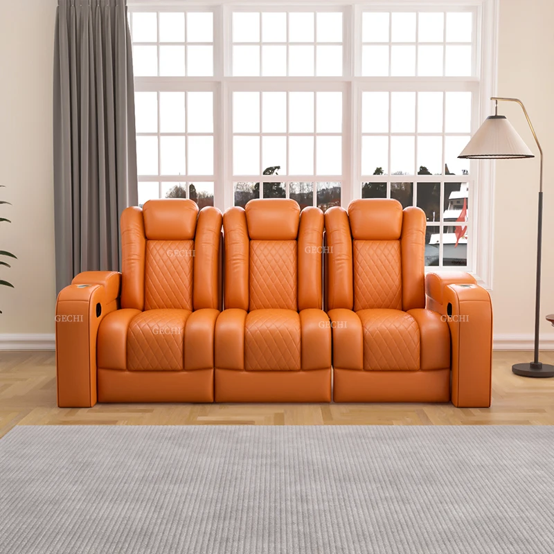 럭셔리 극장 가구 블랙 컬러 3인용 전동 시네마 소파  - Home Cinema Recliner Chairs 리뷰 및 가격