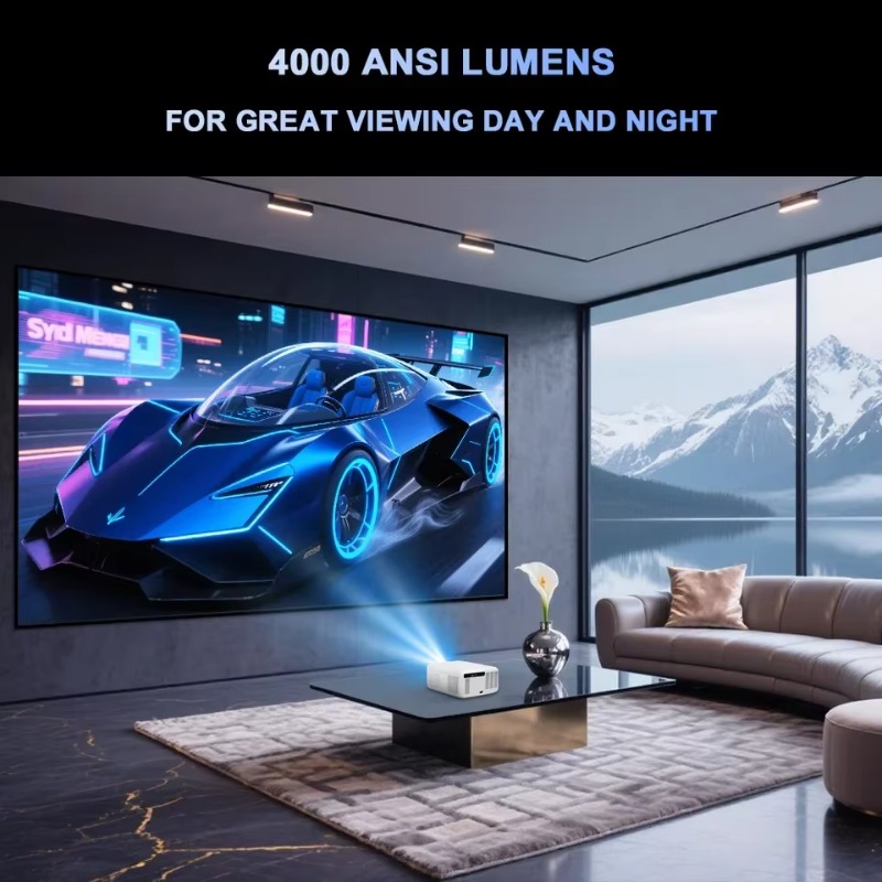 D10S 프로젝터 4K V660 칩 3+128G 비디오 - Home Cinema Mini 리뷰 및 가격