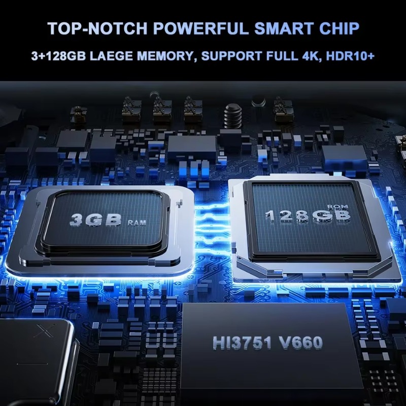 D10S 프로젝터 4K V660 칩 3+128G 비디오 - Home Cinema Mini 리뷰 및 가격