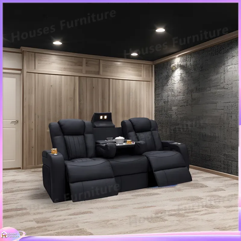 가죽 리클라이너 소파 홈시어터 시네마 의자 (냉각 기능 - Home Cinema Recliner Chairs 리뷰 및 가격